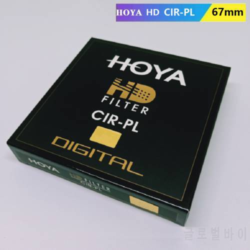 HOYA HD 67mm Filter Circular Polarizing CIR Slim Polarizer for Nikon Canon Sony SLR Camera Lens Protection camera accessories