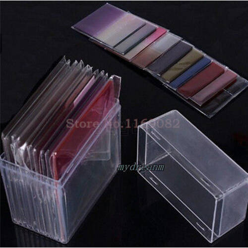 10 color ND2 ND4 ND8 Color Gradient Filter for Cokin P series + 10 tablets filter box for Cokin P series