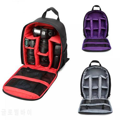 Digital Double Shoulder Camera Backpack outdoor waterproof SLR bag camera bag photo backpack lens bag Bag for camera Large Capac