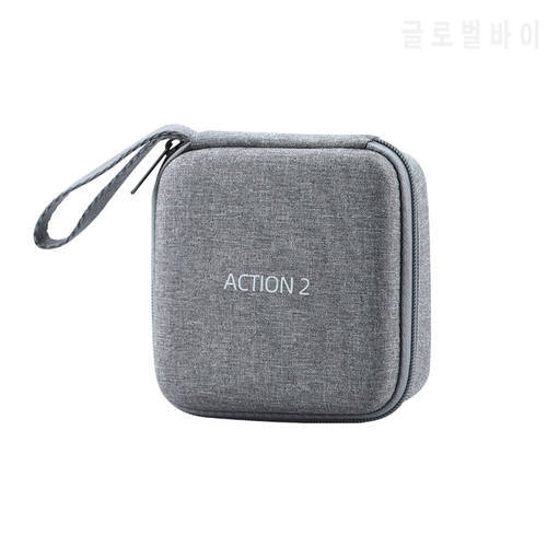 For DJI Action 2 Drone Water Resistant Box Portable Storage Bag Handbag Protective Carrying Case Sports Camera Accessories