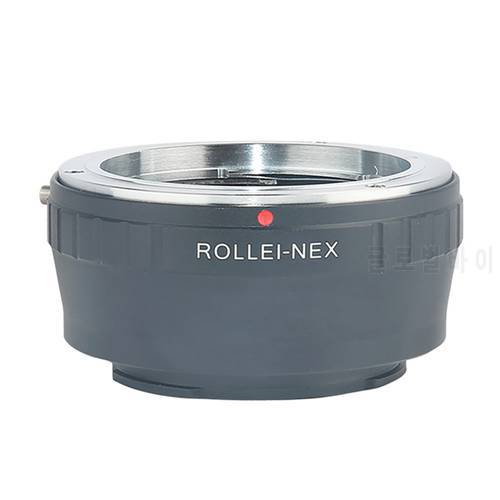 QBM-NEX Lens Adapter Ring For ROLLEI QBM Lens To Sony E Mount NEX A7