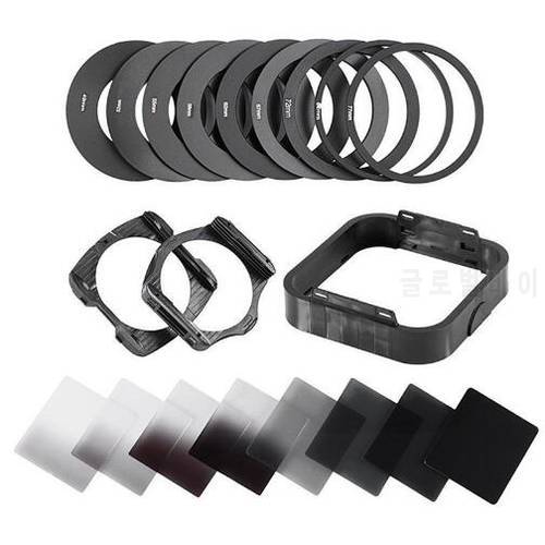 Zomei Camera Filtro Gradient Neutral Density Gradual ND Square Resin Filters Adapter Rings Holder Cokin P Series system for DSLR