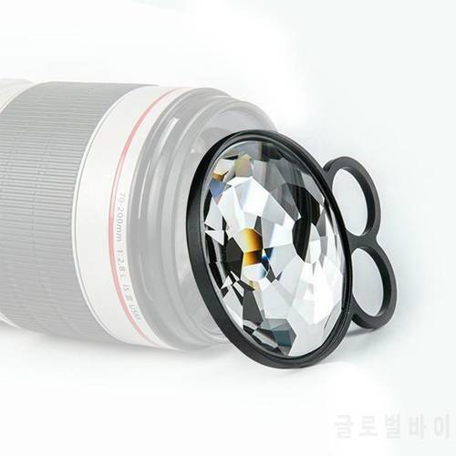 Camera Filter Handheld Kaleidoscope Glass Filter Slr Changeable Of Subjects Number Prism Photography Accessories 77mm Lens N2j3