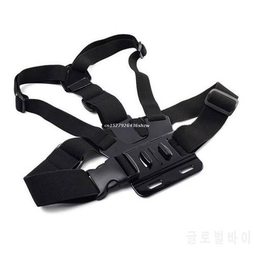 Adjustable Chest Strap Mount Elastic Action Camera Body Shoulder Belt Harness Compatible with Hero Series/Sjcam/Yi 4K Dropship