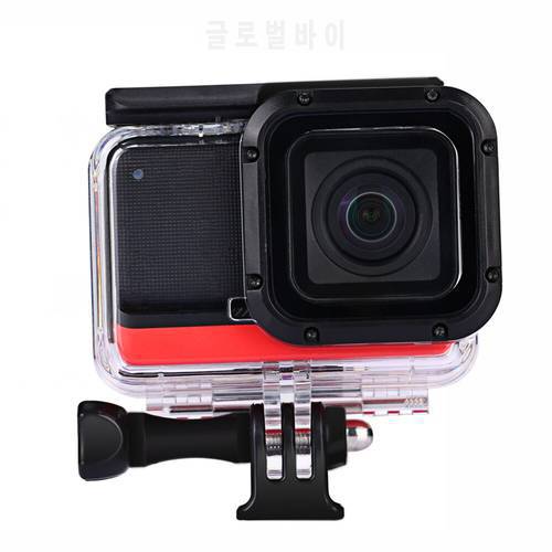 60 Meter Waterproof Housing Cover for Insta360 ONE R 4K Edition Camera Diving Wide Angle Lens Protective Shell With Lens Filters
