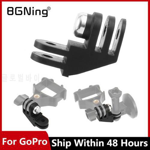 90 Degree Direction Elbow Tripod Adapter 360 Swivel Magnetic Suction Cup Pivot Arm Mount for GoPro Hero 9 8 7 5 Action Camera