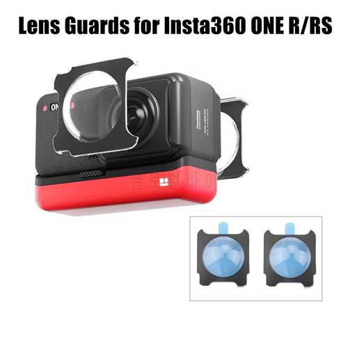 Lens Guards for Insta360 ONE RS/Insta360 ONE R Lens Cap Cover Protector Anti-Collision Camera Accessories