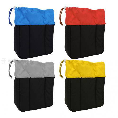 Foto bag Thickened Shockproof Digital Camera Lens Bag Padded Case With Drawstring lens pouch Camera Case