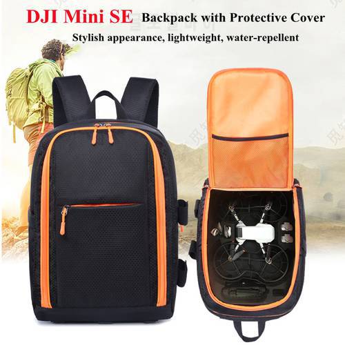 Portable Case for DJI Mini SE Non-removable Protective Cover Backpack Aircraft Photography Storage Bag for Mini Se Accessories