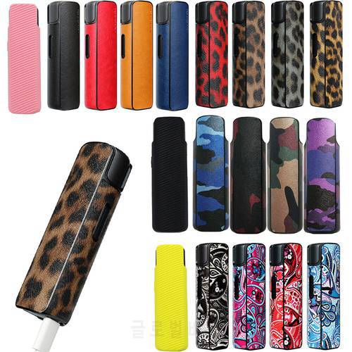 JINXINGCHENG 19 styles PC+Leather Holder for LIL Solid 2.0 Case for LIL Solid 2 Replaceable E Smoking Cover for LIL Accessories