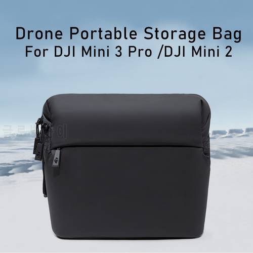 For DJI Mini 3 bag Suitcase DJI Mini 3 Pro drone bags Black Portable Shoulder bag for mini 2