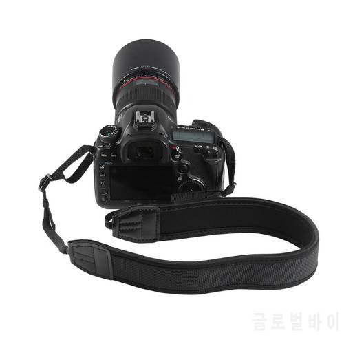 1pc New Quick Rapid Camera Single Shoulder Neck Camera Adjustable Durable Anti-slip Strap Belt for SLR DSLR Black Accessory
