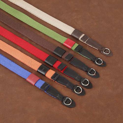 Camera Shoulder Strap 1441-1455 Universal Camera Strap Neck Carring Belt 15 colors Comfortable cotton and soft leather