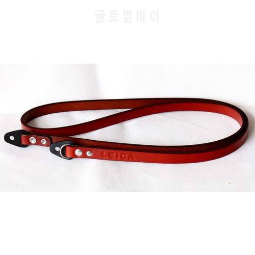 Handmade Genuine Leather Camera Strap Shoulder Sling Belt for Camera Leica Pure Leather Neck strap