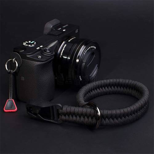 Hand-Woven Replacement Parts Quick Release Connector Camera Strap Camera Wristband SLR Wrist Strap Shoulder Strap