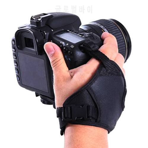New 1pc Hand Grip Rapid Wrist Camera Strap PU Leather Hand Soft Strap For Camera Bag Universal Photography Accessories for DSLR