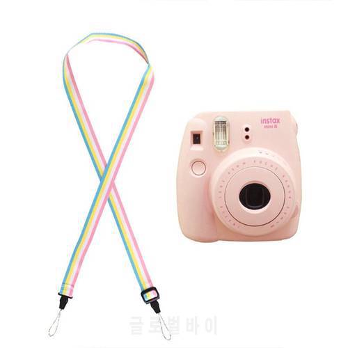 Rainbow Camera Belt Sling for Fuji Film 90 70 50 25 7S 9 8 Instant Camera