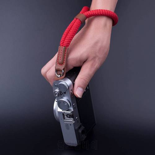 Hand Wrist Strap Lanyard Colorful Nylon Hand Wrist Straps Braided Wristband for gopro Camera Keys Keychain