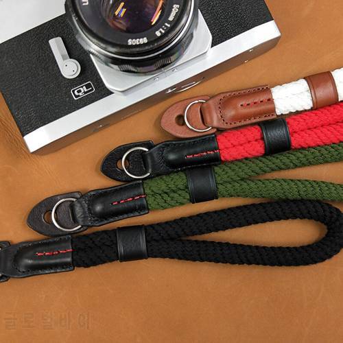Camera Wrist Strap for DSLR Mirrorless Camera Quick Release Camera Hand Strap with Safer Connector Handmade Nylon Rope Dropship