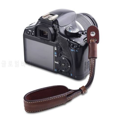 Durable Camera Strap Accessories PU Leather DSLR Wrist Strap Camera Wrist Camera Wristband Hand Strap