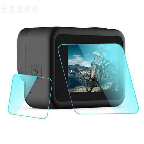 For GoPro HERO 8 Black Action Camera Lens LCD Display Tempered Glass Film Kit