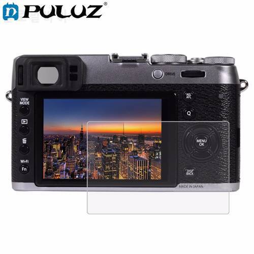 PULUZ LCD Guard Film Camera 2.5D 0.3mm Curved Edge 9H Surface Hardness Tempered Glass LCD Screen Protector for Fujifilm X-100T