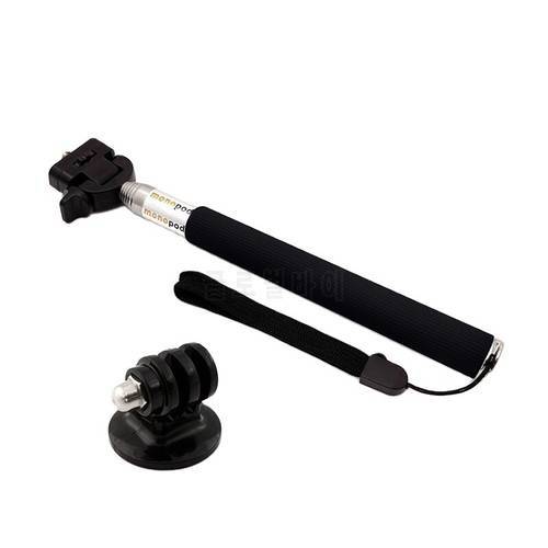 High quality action camera accessories Monopod Selfie Stick with adapter for GoPros Hero 10/9/8/7/6/5/4/3/+ Yi Insta360 Dji Osmo