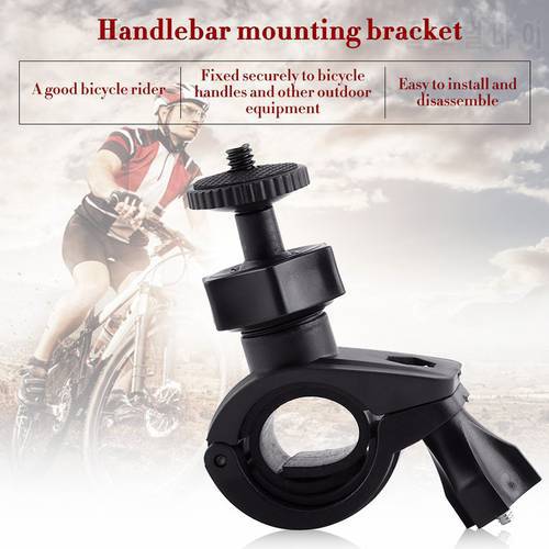 Bicycle Mount Holder Black Camera Screw Handlebar Clip Mount Bracket For Gopro Hero 10/9/8/7/6 5 DJI OSMO ACTION 2 Camera parts