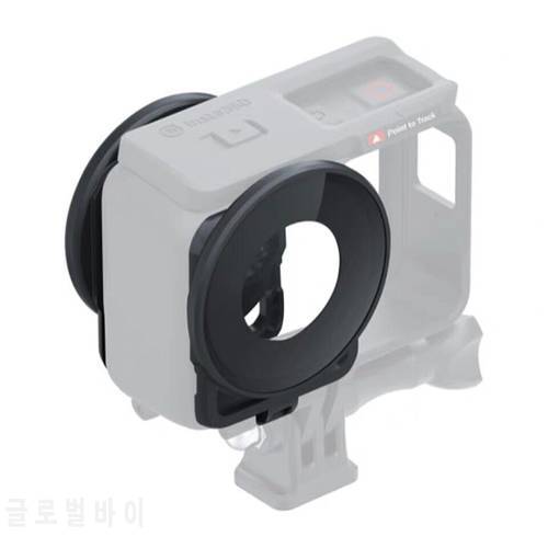 2pcs Panoramic Lens Protective Frame Fisheye Protection Lens Frame Lens Protection Cover for Insta360 One R