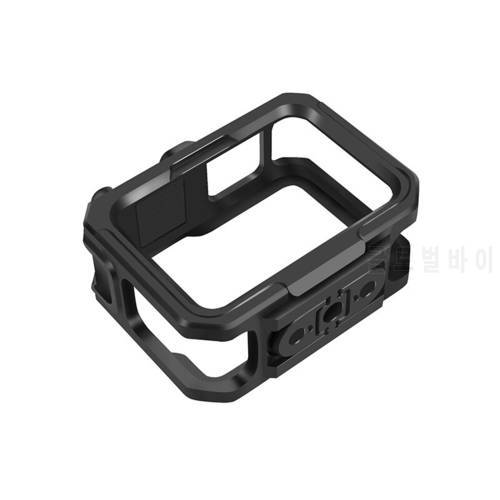 Aluminum Housing Border Protector Protective Frame Case For Gopro 9 10 11 Action Camera Accessories Cold Shoe Mount 1/4 Screw