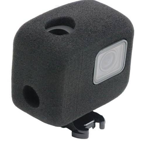 New Camera Sponge Cover For GoPro Hero 5 6 7 Camcorder Foam Case Windshield Wind slayer Housing Noise Reduction Cover
