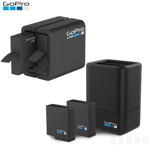 Original Battery Charger Case For GoPro Hero 1110987654 Black Camera Accessories Fully Decoded Battery Pack 2 Slot Dual Charging