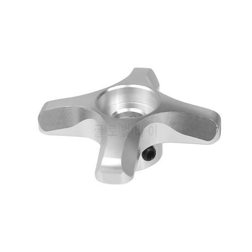 M6 Plum Hand Tighten Screw Handle Bolt Thread Star Shaped Clamping Nuts Knob Stainless Steel & Aluminum Alloy
