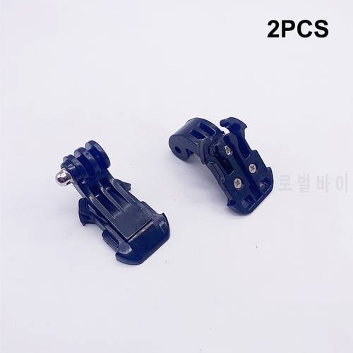 2 Pcs Vertical J-Hook Buckle Tripod Mount Adapter Action Sport Camera Chest Strap Buckle Connection Quick-plug