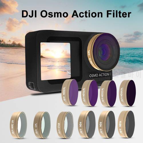New Arrival DJI OSMO ACTION UV CPL STAR ND4/ND8/ND16/ND8PL Lens Filter for DJI Action Camera Lens Filter Accessories In Stock