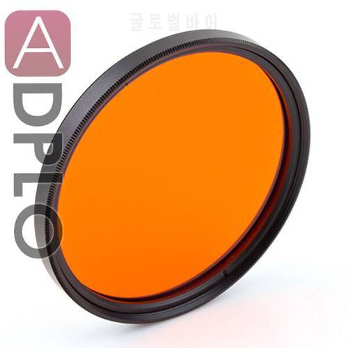 55MM Accessory Complete Full Color Special Filter for Digital Camera Lens Orange