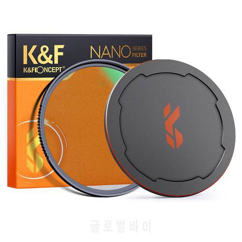 K&F Concept 58/67/77/82mm Nano-X Series Black Mist Filter 1/4 Anti-scratch and Anti-Reflection Green Coating with Metal Lens Cap