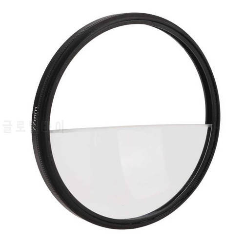 len accessories Split Diopter Filter Photography Foreground Blur Split Diopter Prism Camera Filter Accessory Film and