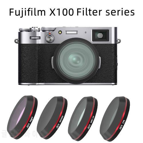 Camera Lens Filter Accessories Kit UV CPL PL ND64 ND1000 Star Night for Fujifilm Fuji X100V X100F X100T X100S X100