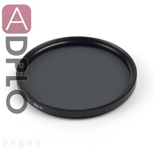 58MM Accessory Complete Full Color Special Filter for Digital Camera Lens Grey