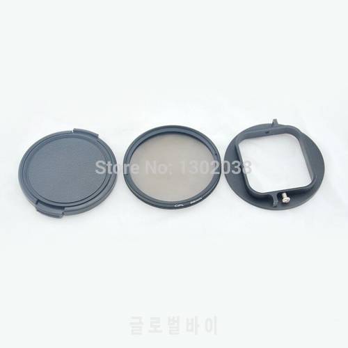 Gopro Accessories Waterproof housing CPL 58mm Filters Lens Diving kit for Go pro Hero 3 Camera