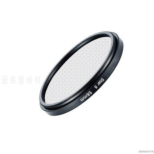 Camera Accessories 8 Line Filter Lens Protecting Filter for canon for nikon Universal Camera Optical Glass Filter