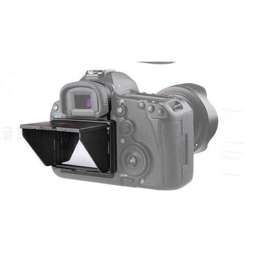 Split type Lcd Hood for Screen Cover Protector for Canon 5D4/5D IV/5D3/5D III/5DR/5DRS/5D MARK IV/5D MARK III camera