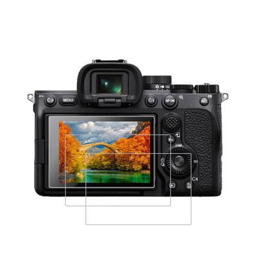Tempered Glass Protective Cover 3-PCS 9H 0.3mm Camera LCD Display Screen Protective Film For SonyAlpha A7IV/A7M4/A74