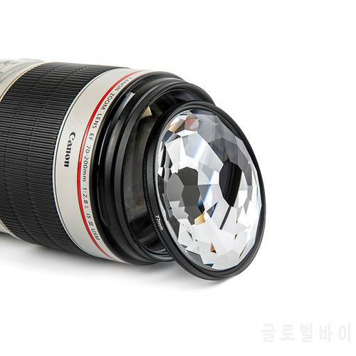77/82mm Camera Filter Split Kaleidoscope Filter Special Effects Prism Photography Accessories DSLR Lens Prisma DSLR for Canon