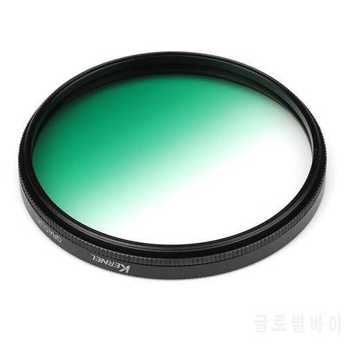 Kernel 77mm Gradual Green /Gradual Yellow/Gradual Brown Lens Filter Camera Accessory