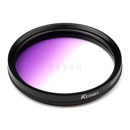 Kernel 72mm Gradual Purple Lens Filter Camera Accessory
