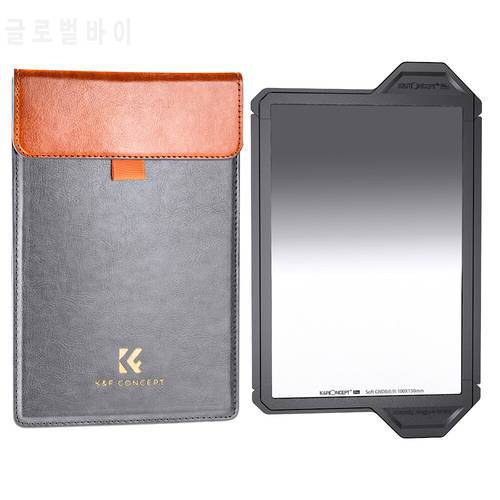 K&F Concept X-PRO Soft GND8 (3 Stop) Square Filter 28 Layer Coatings Soft Graduated Neutral Density Filter for Camera Lens