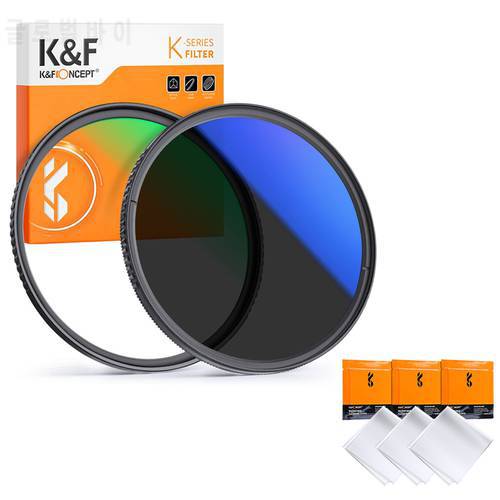 K&F Concept MC UV CPL Lens Filter Kit 18 Multi Layer Coatings Circular Polarizer Filter MCUV Protection Filters Set for Camera