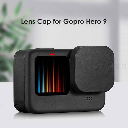 Camera Cover Shell Camera Accessories Soft Silicone Drop-Proof Lens Cap Guard for Gopro Hero 9 Black Cover Protector